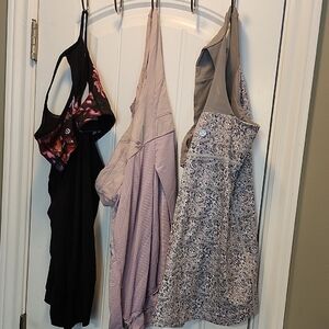 Lululemon Athletica Women's Tops - Black, Pink, Gray multi Bundle of 3